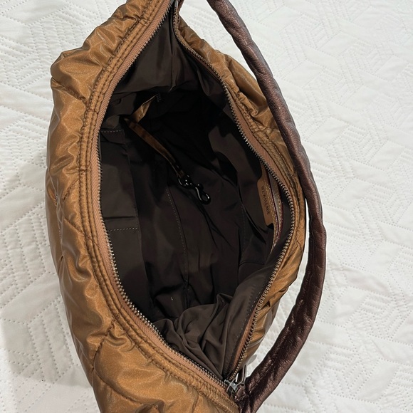 MZ Wallace Copper Quilted Women's Bag - Picture 5 of 7